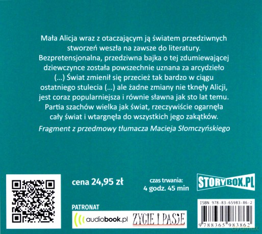 O tym co Alicja odkryła po drugiej stronie lustra - Lewis Carroll [AUDIOBOOK]