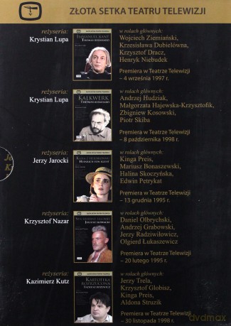 Złota Setka Teatru Telewizji VII [5DVD]