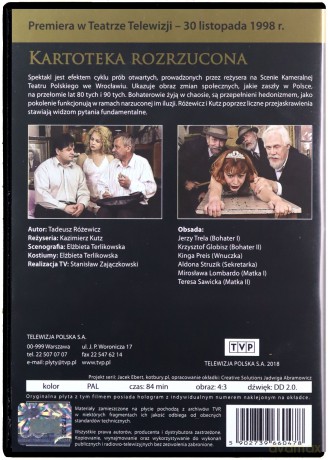 Kartoteka rozrzucona [DVD]