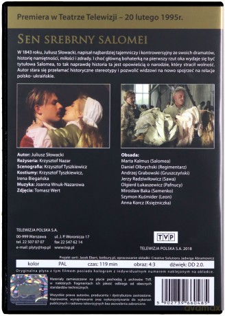 Sen Srebrny Salomei [DVD]