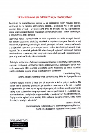 (Sekretna) księga asperdzieciaka - Jennifer Cook O'Toole [KSIĄŻKA]