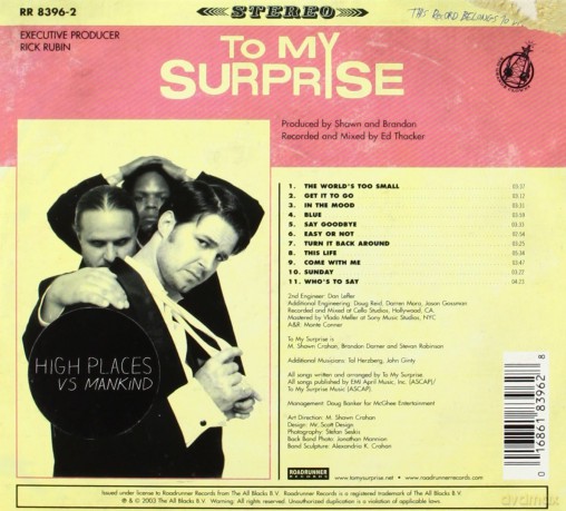 To My Surprise: To My Surprise [CD]