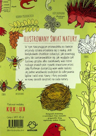Anatomia natury. Ciekawostki ze świata przyrody - Julia Rothman [KSIĄŻKA]