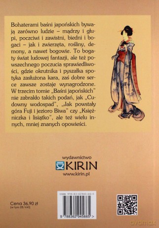 Baśnie japońskie (Tom 3) [KSIĄŻKA]