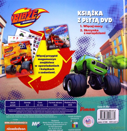 Blaze i Megamaszyny 3 Ryczące sliniki [KSIĄŻKA]