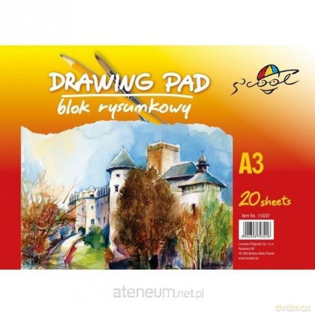 Blok rysunkowy A3/20K
