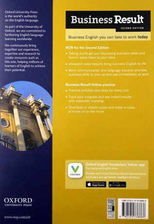 Business Result 2E Intermediate podręcznik + online practice [KSIĄŻKA]