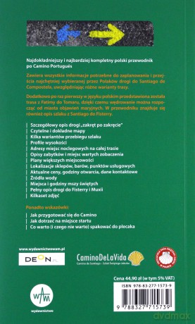 Camino Portugus. Przewodnik dla pielgrzymów - Szymon Pilarz [KSIĄŻKA]