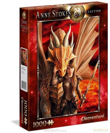 CLEMENTONI 1000 el. el Anne Stokes- Wewnętrzna siła [PUZZLE]