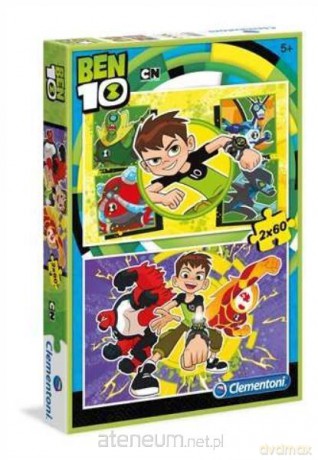 CLEMENTONI 2x60 el. el Ben 10 [PUZZLE]