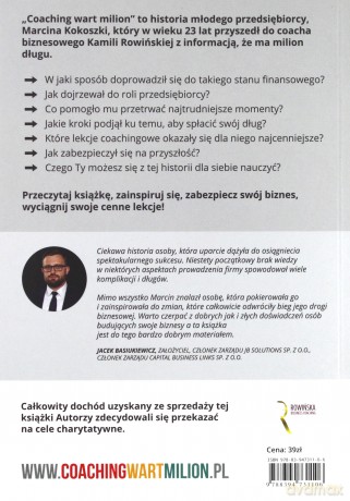 Coaching Wart Milion - Kamila Rowińska, Marcin Kokoszka [KSIĄŻKA]