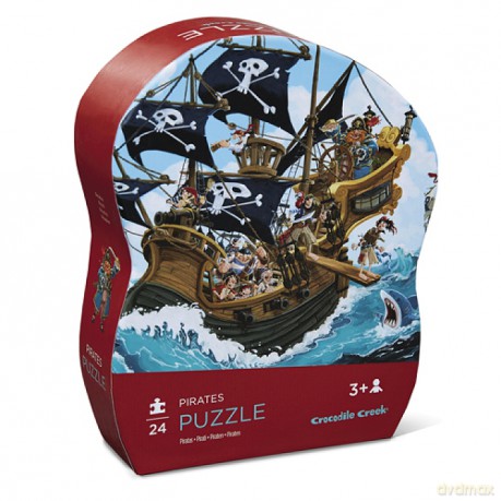 CROCODILE CREEK 24 el. Statek piracki [PUZZLE]