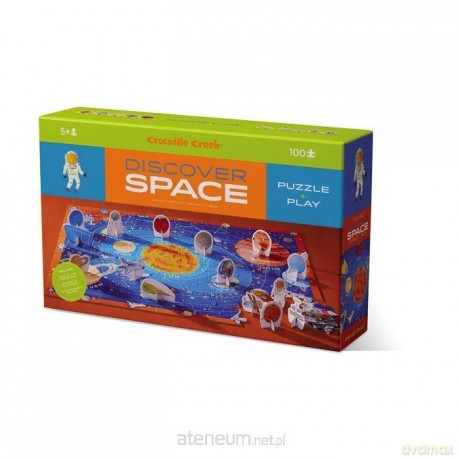 CROCODILE CREEK Puzzle odkrywcy - Kosmos [PUZZLE]