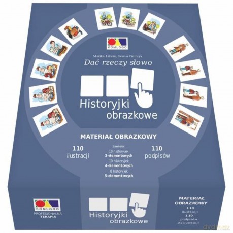 Dać rzeczy słowo. Historyjki obrazkowe [GRA PLANSZOWA]