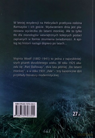 Do latarni morskiej - Virginia Woolf [KSIĄŻKA]