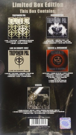 Treponem Pal: Furytales (Remastered + Bonus Tracks) [4CD]+[DVD]
