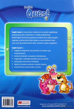 English Quest 2 podręcznik [KSIĄŻKA]