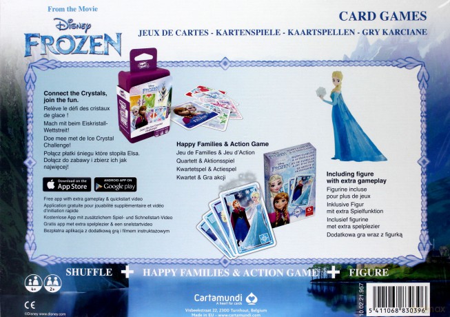 Frozen Giftbox zestaw upominkowy [KARTY]