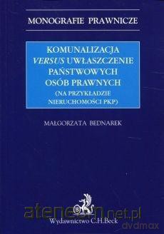 Komunalizacja versus uwłaszczenie państwowych - Małgorzata Bednarek [KSIĄŻKA]