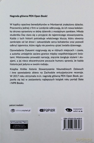 Krótka historia Stowarzyszenia Nieurodziwych - Helen Oyeyemi [KSIĄŻKA]