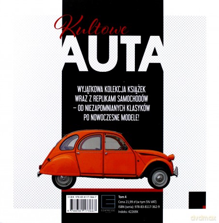 Kultowe Auta (Tom 4) Citroen 2CV [KSIĄŻKA]