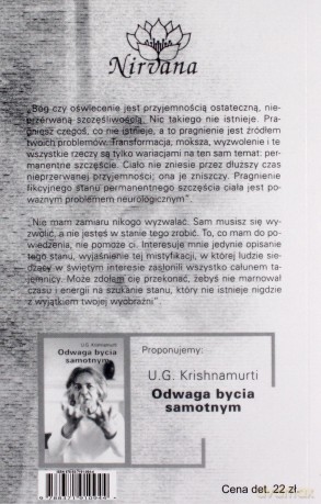 Myśl jest twoim wrogiem - U.G. Krishnamurti [KSIĄŻKA]