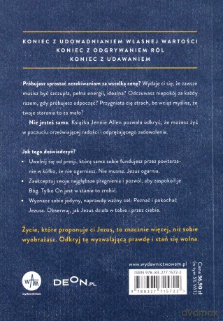 Niczego nie musisz udowadniać - Jennie Allen [KSIĄŻKA]