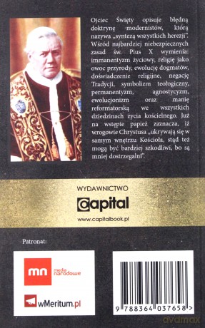 Pascendi Dominici gregis. O zasadach modernistów - św. Pius X [KSIĄŻKA]