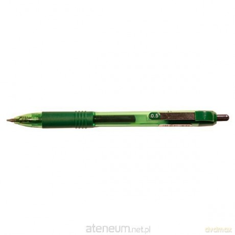 Pióro żelowe AH-806 zielony (12 szt)
