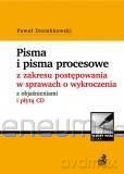 Pisma procesowe i orzeczenia w sprawach [KSIĄŻKA]