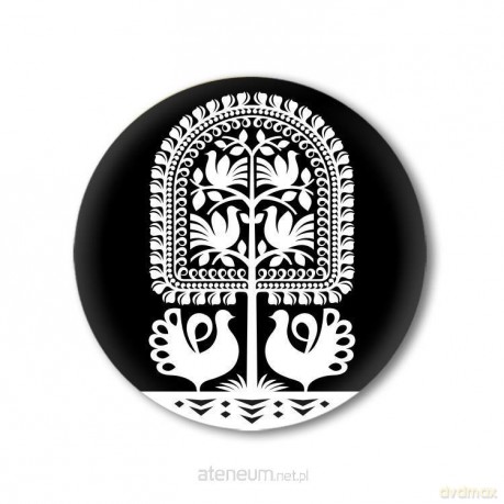 Przypinka mała - leluje kurpiowskie 37 mm