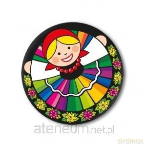 Przypinka mała - łowiczanka 37 mm