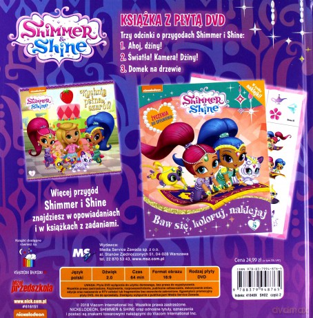 Shimmer i Shine 2 Magiczne życzenia [KSIĄŻKA]