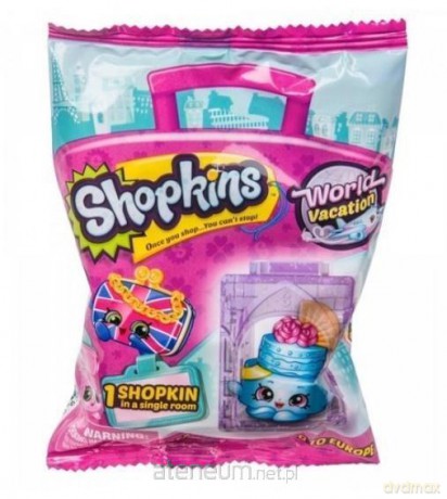 Shopkins S8 Wakacje saszetka (24 szt) [FIGURKA]