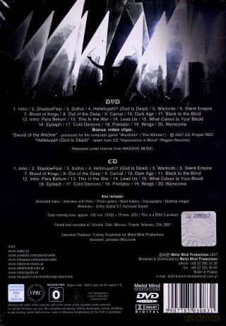 Vader: And Blood Was Shed In Warsaw  [CD]+[DVD]