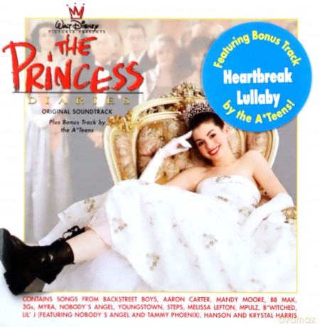 The Princess Diaries soundtrack (Pamiętniki Księżniczki) [CD]