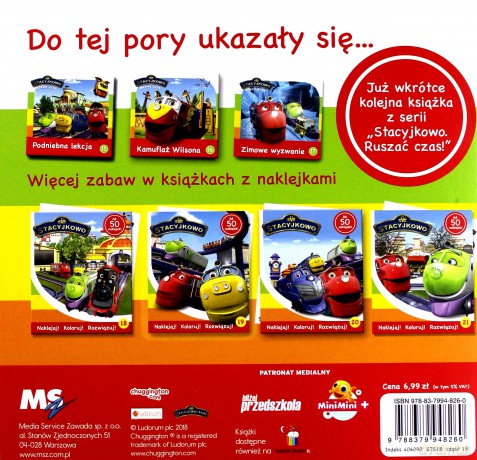 Stacyjkowo. Ruszać czas! 18 Bananowa zagadka [KSIĄŻKA]