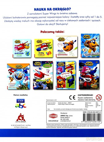 Super Wings. Nauka na okrągło [KSIĄŻKA]
