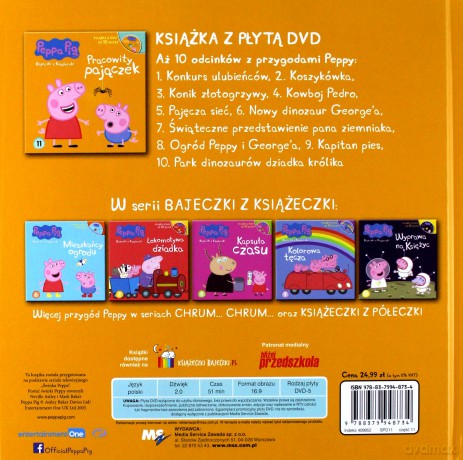 Świnka Peppa 11 Pracowity pajączek [KSIĄŻKA]