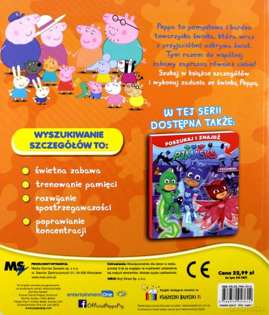 Świnka Peppa. Poszukaj i znajdź [KSIĄŻKA]