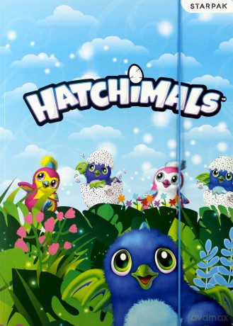 Teczka z gumką A4 Hatchimals