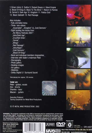 Vader: More Vison... And The Voice [DVD]