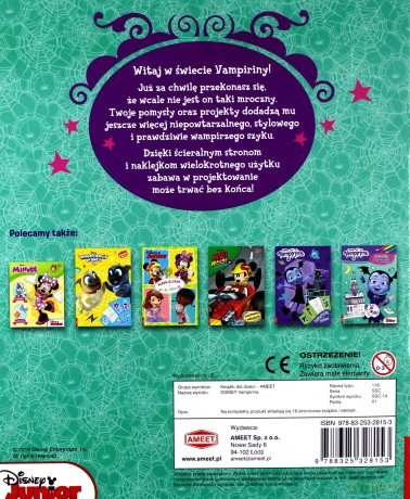 Vampirina. Ścieralne strony [KSIĄŻKA]