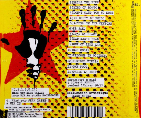 Mano Negra: King Of Bongo [CD]