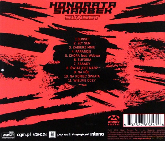 Honorata Skarbek: Sunset [CD]