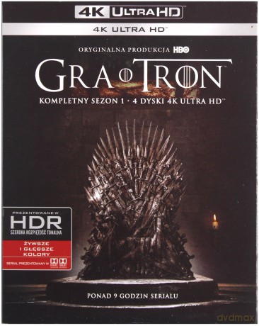 Gra o Tron Sezon 1 [BOX] [4xBlu-Ray 4K]