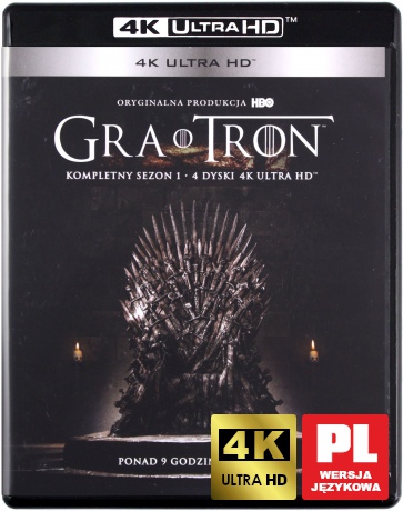 Gra o Tron Sezon 1 [BOX] [4xBlu-Ray 4K]
