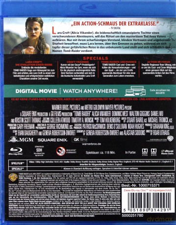 Tomb Raider [Blu-Ray]