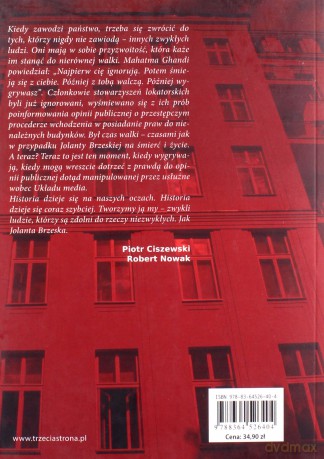 Wszystkich nas nie spalicie. Jolanta Brzeska 1947-2011 zginęła walcząc - Piotr Ciszewski, Robert Nowak [KSIĄŻKA]