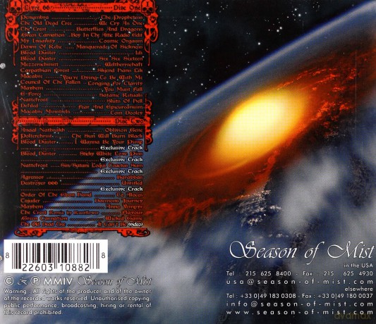 Apocalypse - Season of Mist [2CD]
